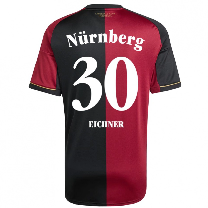 Danxen Herren Benjamin Eichner #30 Burgunder Schwarz Heimtrikot Trikot 2025/26 T-Shirt Österreich