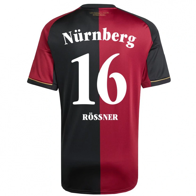 Danxen Herren Marlon Rößner #16 Burgunder Schwarz Heimtrikot Trikot 2025/26 T-Shirt Österreich
