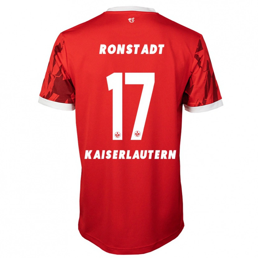 Danxen Herren Frank Ronstadt #17 Rot Weiß Heimtrikot Trikot 2025/26 T-Shirt Österreich