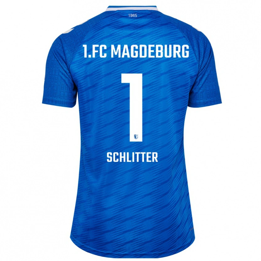 Danxen Herren Tom Schlitter #1 Blau Weiß Heimtrikot Trikot 2025/26 T-Shirt Österreich