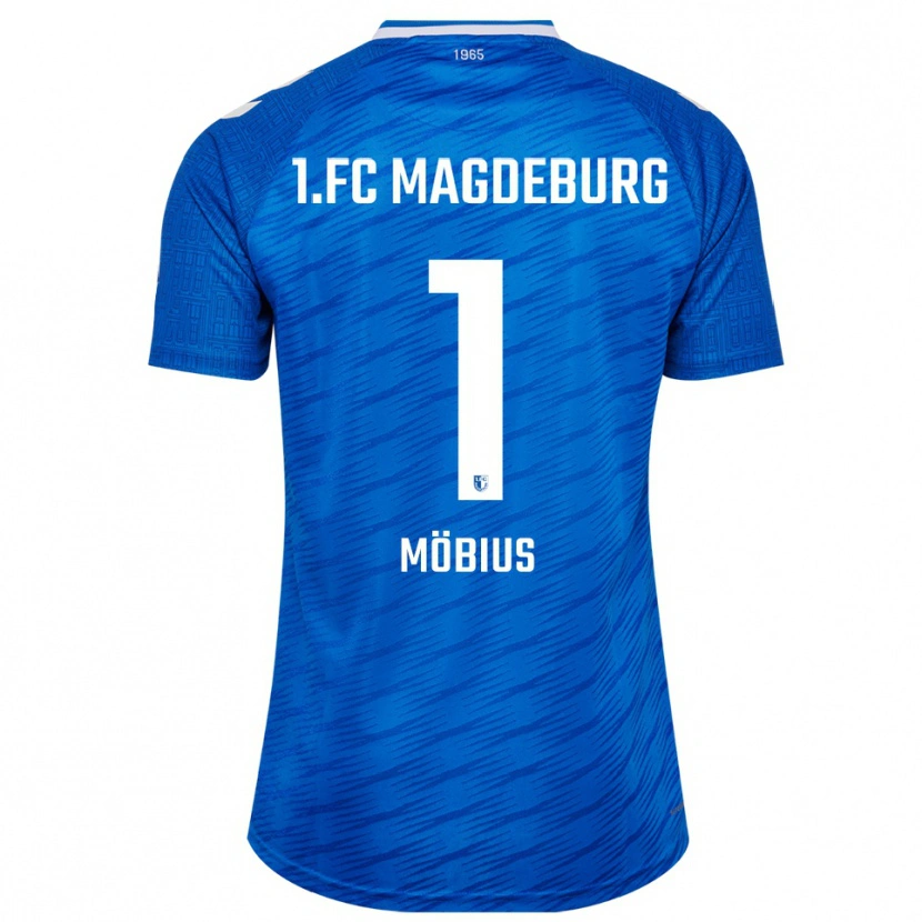 Danxen Herren Tjark Möbius #1 Blau Weiß Heimtrikot Trikot 2025/26 T-Shirt Österreich