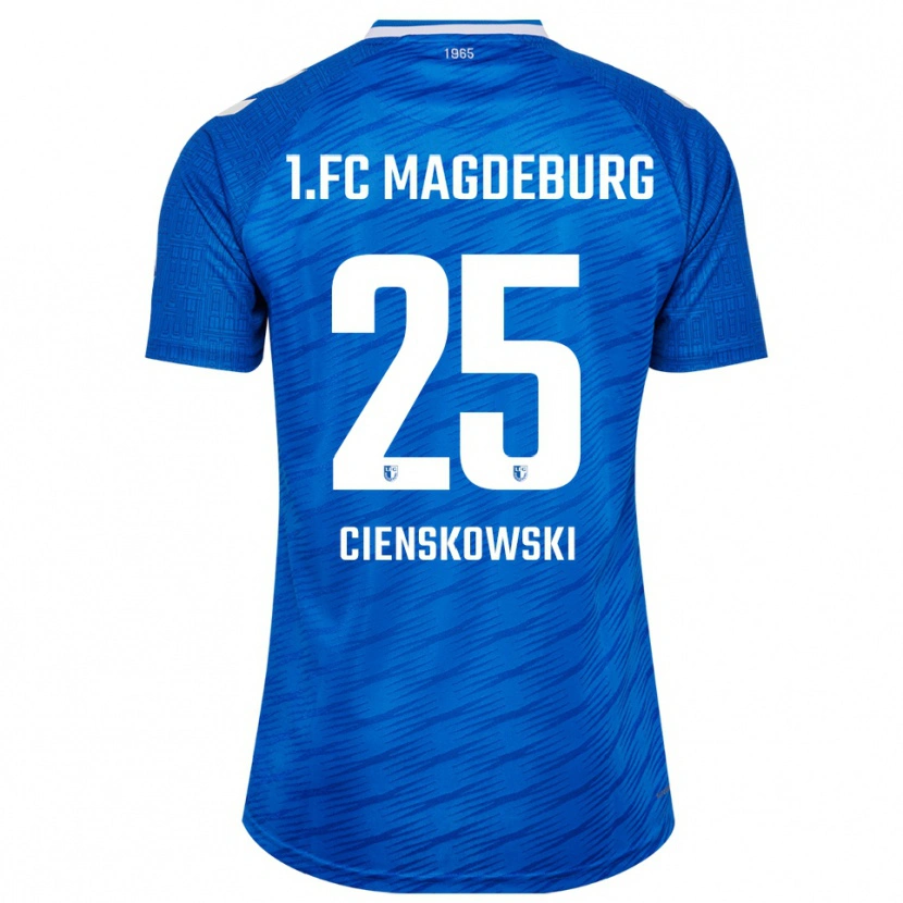 Danxen Herren Amy Cienskowski #25 Blau Weiß Heimtrikot Trikot 2025/26 T-Shirt Österreich