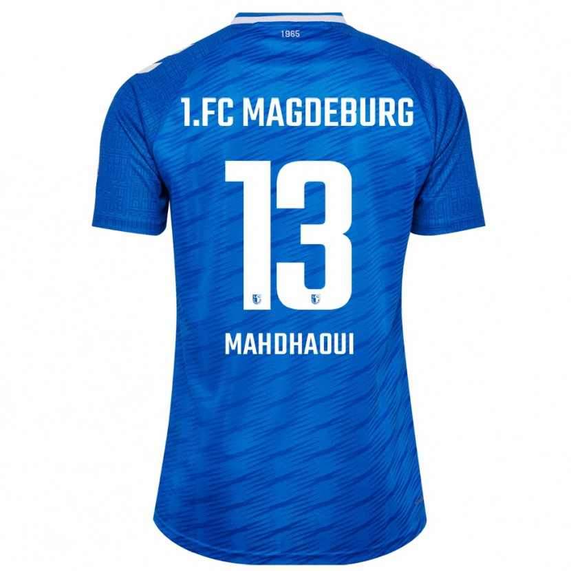 Danxen Herren Islam Mahdhaoui #13 Blau Weiß Heimtrikot Trikot 2025/26 T-Shirt Österreich