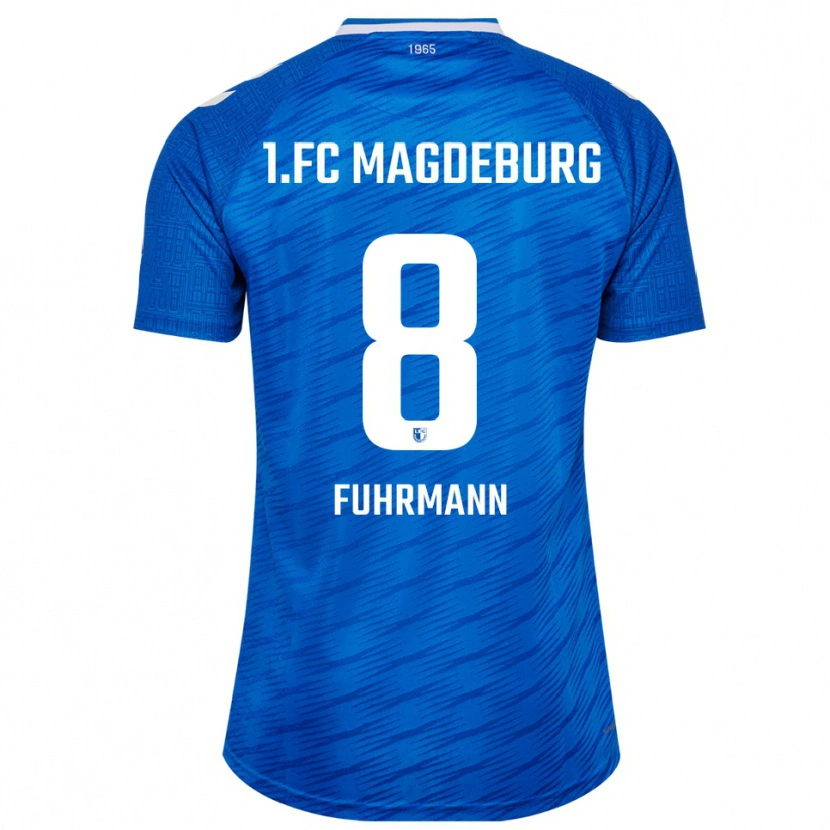 Danxen Herren Felix Fuhrmann #8 Blau Weiß Heimtrikot Trikot 2025/26 T-Shirt Österreich
