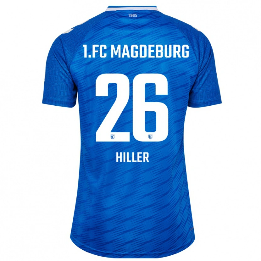 Danxen Herren Lenny Hiller #26 Blau Weiß Heimtrikot Trikot 2025/26 T-Shirt Österreich