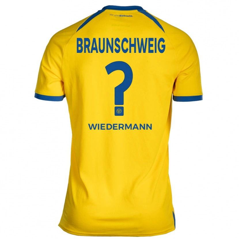 Danxen Herren Victoria Wiedermann #0 Gelb Blau Heimtrikot Trikot 2025/26 T-Shirt Österreich