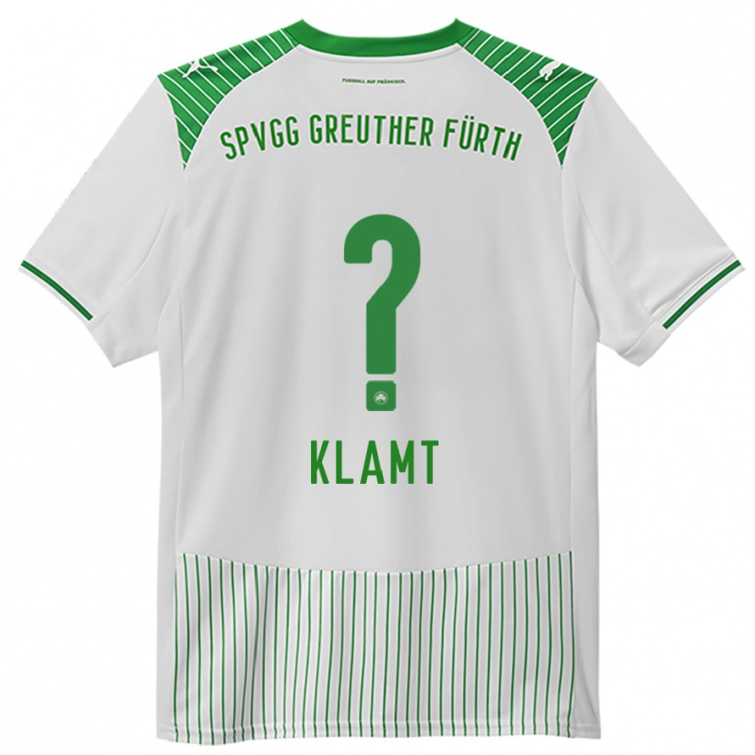 Danxen Herren Svenja Klamt #0 Weiß Grün Heimtrikot Trikot 2025/26 T-Shirt Österreich