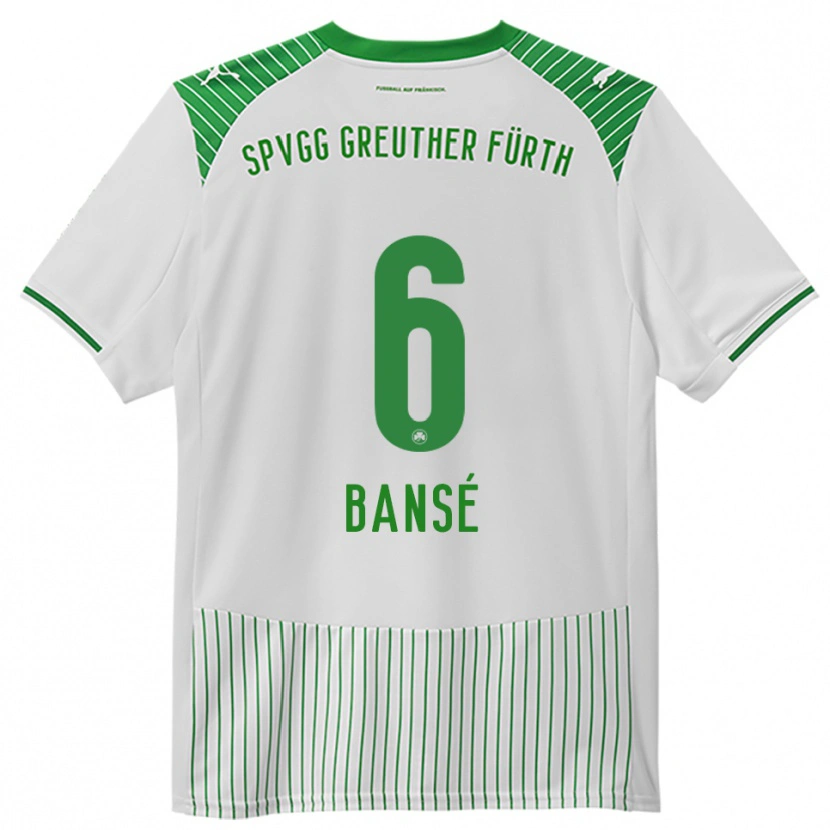 Danxen Herren Sacha Bansé #6 Weiß Grün Heimtrikot Trikot 2025/26 T-Shirt Österreich