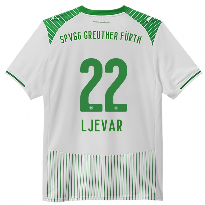 Danxen Herren Nico Ljevar #22 Weiß Grün Heimtrikot Trikot 2025/26 T-Shirt Österreich