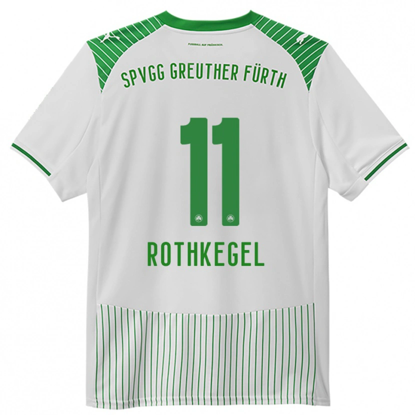 Danxen Herren Henri Rothkegel #11 Weiß Grün Heimtrikot Trikot 2025/26 T-Shirt Österreich