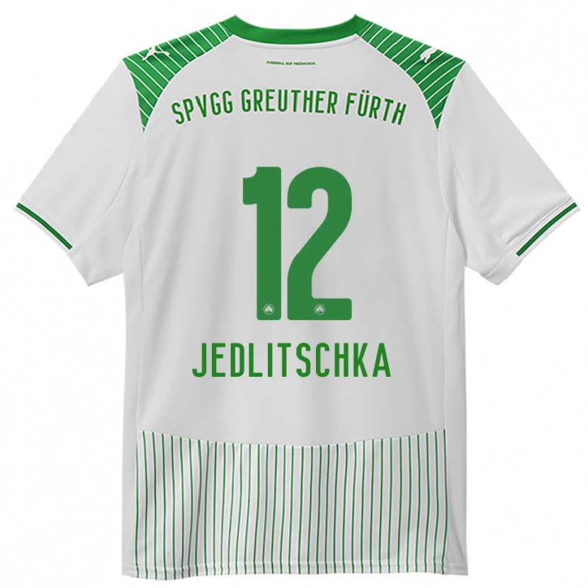Danxen Herren Moritz Jedlitschka #12 Weiß Grün Heimtrikot Trikot 2025/26 T-Shirt Österreich