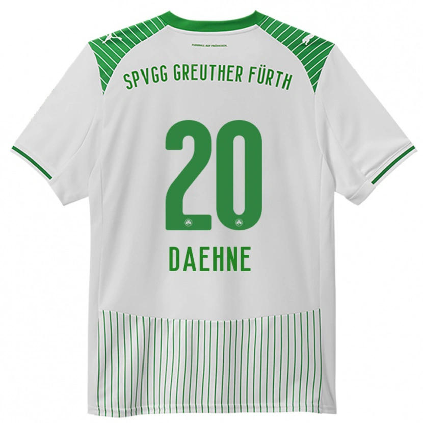 Danxen Herren Luis Daehne #20 Weiß Grün Heimtrikot Trikot 2025/26 T-Shirt Österreich