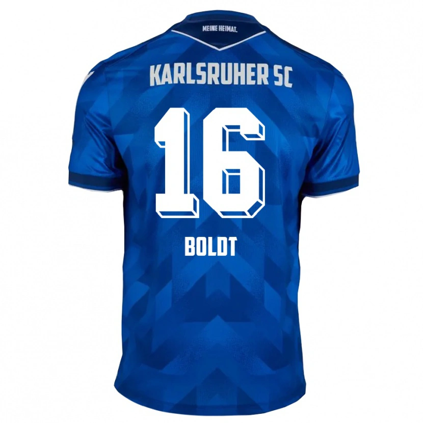 Danxen Herren Tim Boldt #16 Blau Weiß Heimtrikot Trikot 2025/26 T-Shirt Österreich