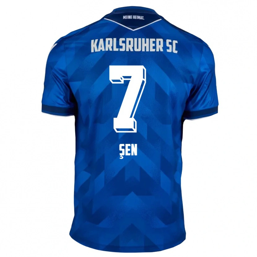Danxen Herren Metin Şen #7 Blau Weiß Heimtrikot Trikot 2025/26 T-Shirt Österreich