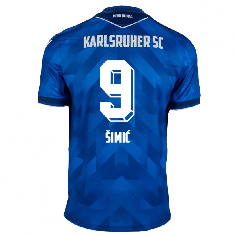 Danxen Herren Roko Simic #9 Blau Weiß Heimtrikot Trikot 2025/26 T-Shirt Österreich