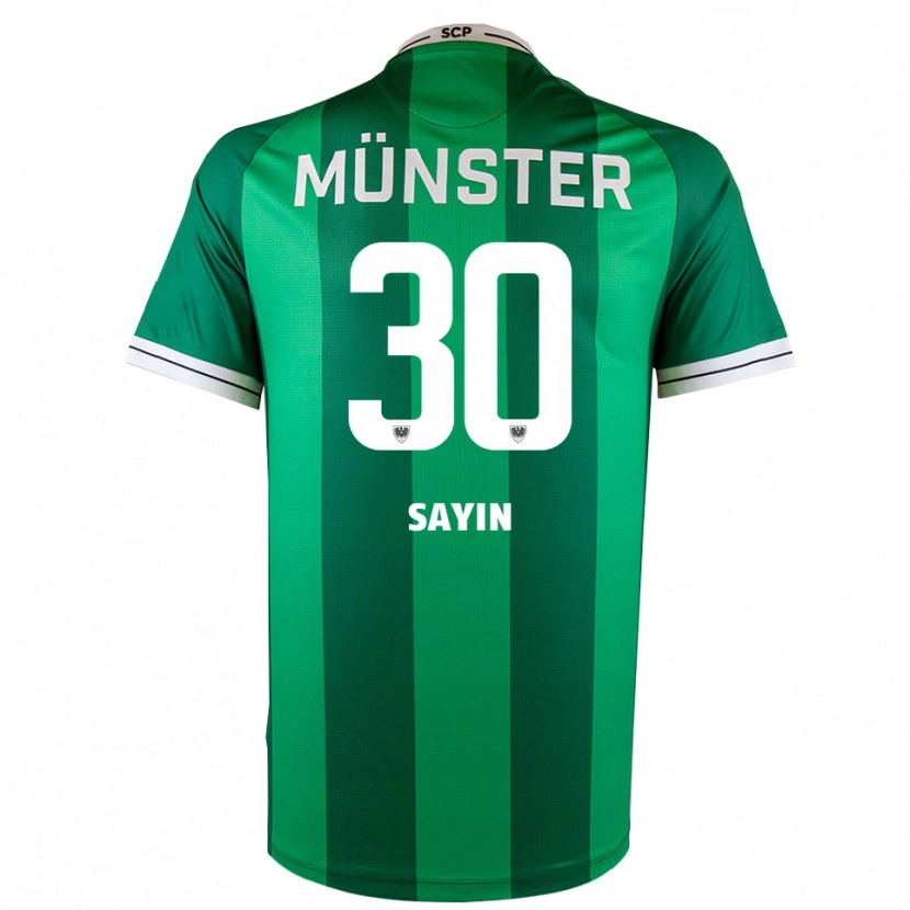 Danxen Herren Melih Sayin #30 Grün Weiß Heimtrikot Trikot 2025/26 T-Shirt Österreich