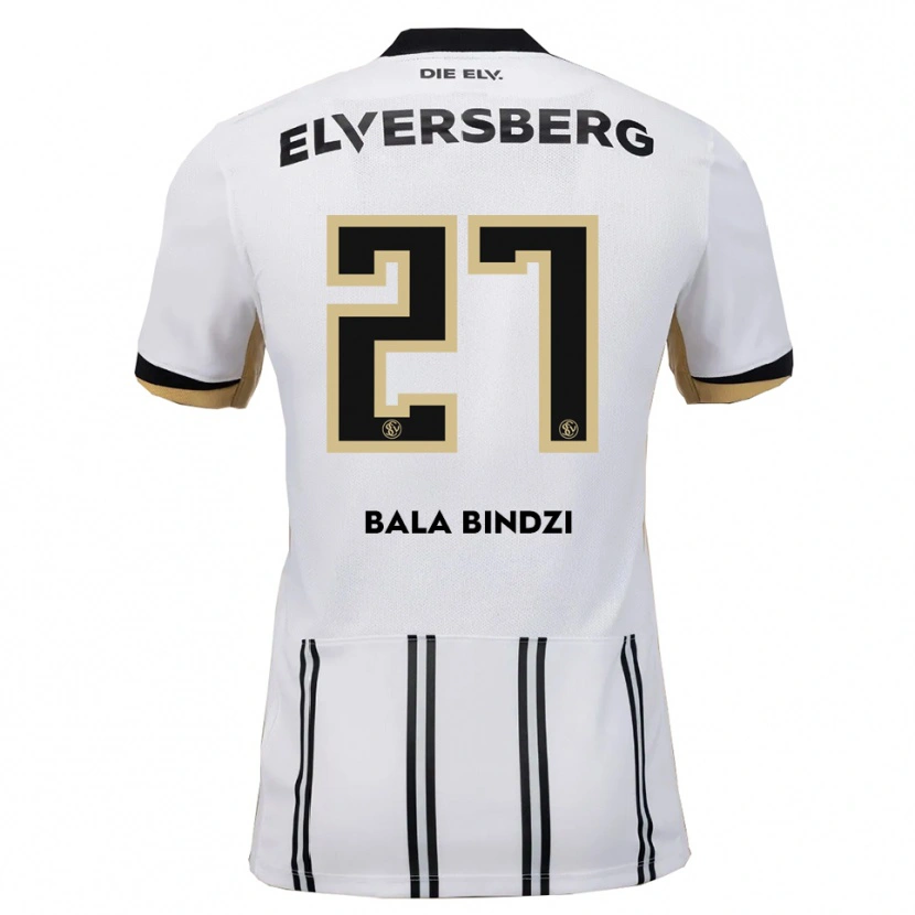 Danxen Herren Corneille Bala Bindzi #27 Weiß Schwarz Heimtrikot Trikot 2025/26 T-Shirt Österreich