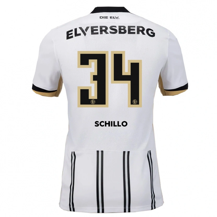 Danxen Herren Hannah Schillo #34 Weiß Schwarz Heimtrikot Trikot 2025/26 T-Shirt Österreich