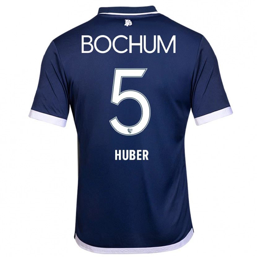 Danxen Herren Lilian Huber #5 Marineblau Weiß Heimtrikot Trikot 2025/26 T-Shirt Österreich