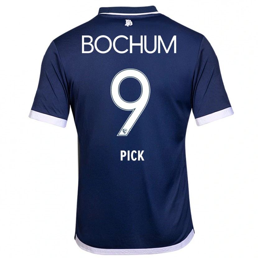 Danxen Herren Luis Pick #9 Marineblau Weiß Heimtrikot Trikot 2025/26 T-Shirt Österreich