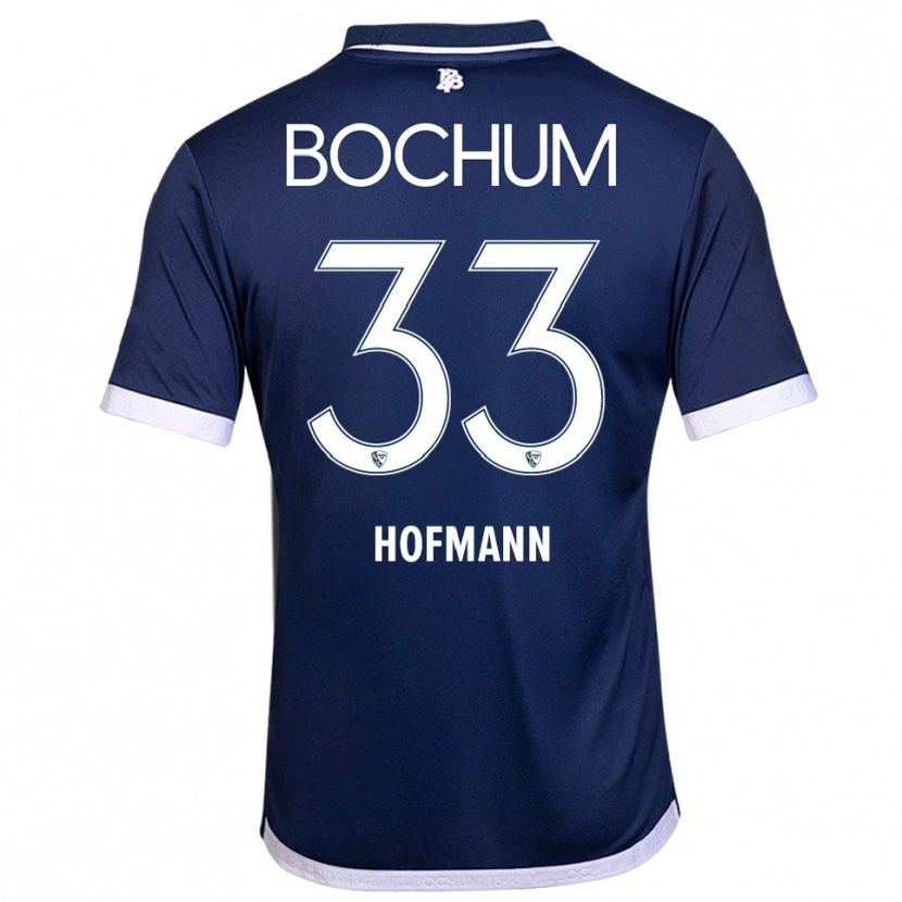 Danxen Herren Philipp Hofmann #33 Marineblau Weiß Heimtrikot Trikot 2025/26 T-Shirt Österreich