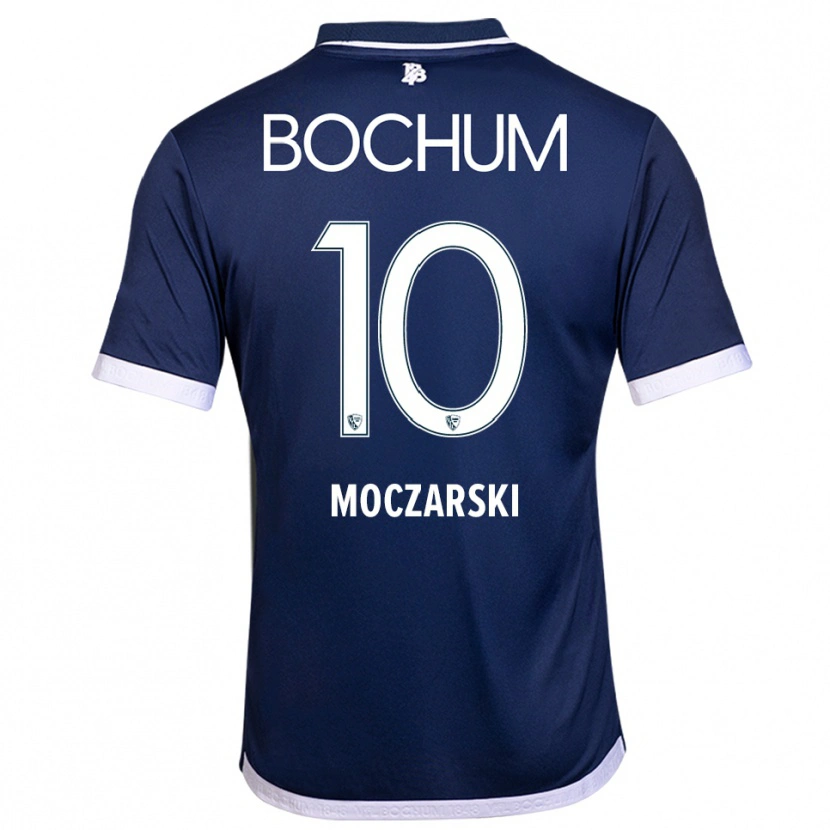 Danxen Herren Anna Moczarski #10 Marineblau Weiß Heimtrikot Trikot 2025/26 T-Shirt Österreich