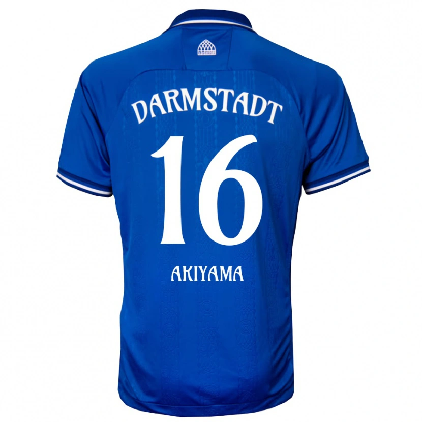 Danxen Herren Hiroki Akiyama #16 Blau Weiß Heimtrikot Trikot 2025/26 T-Shirt Österreich