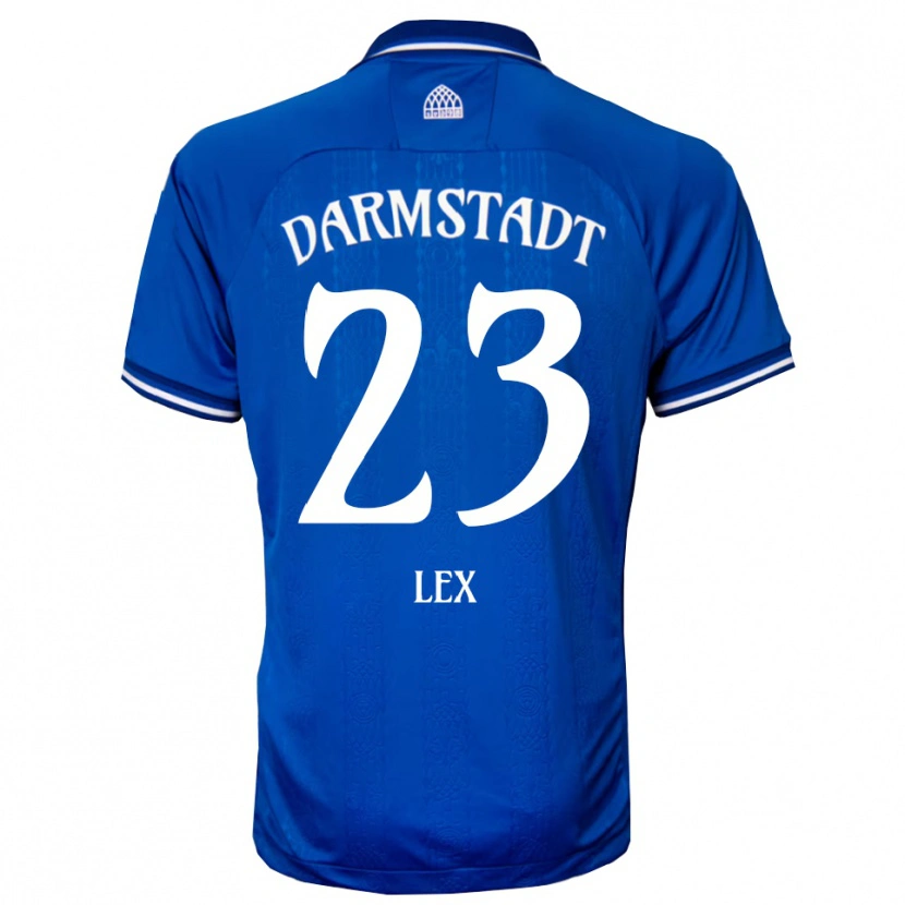 Danxen Herren Claudius Lex #23 Blau Weiß Heimtrikot Trikot 2025/26 T-Shirt Österreich