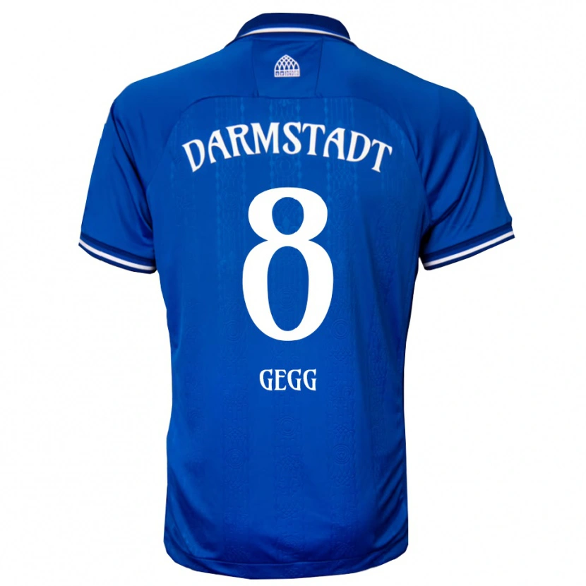 Danxen Herren Samir Gegg #8 Blau Weiß Heimtrikot Trikot 2025/26 T-Shirt Österreich