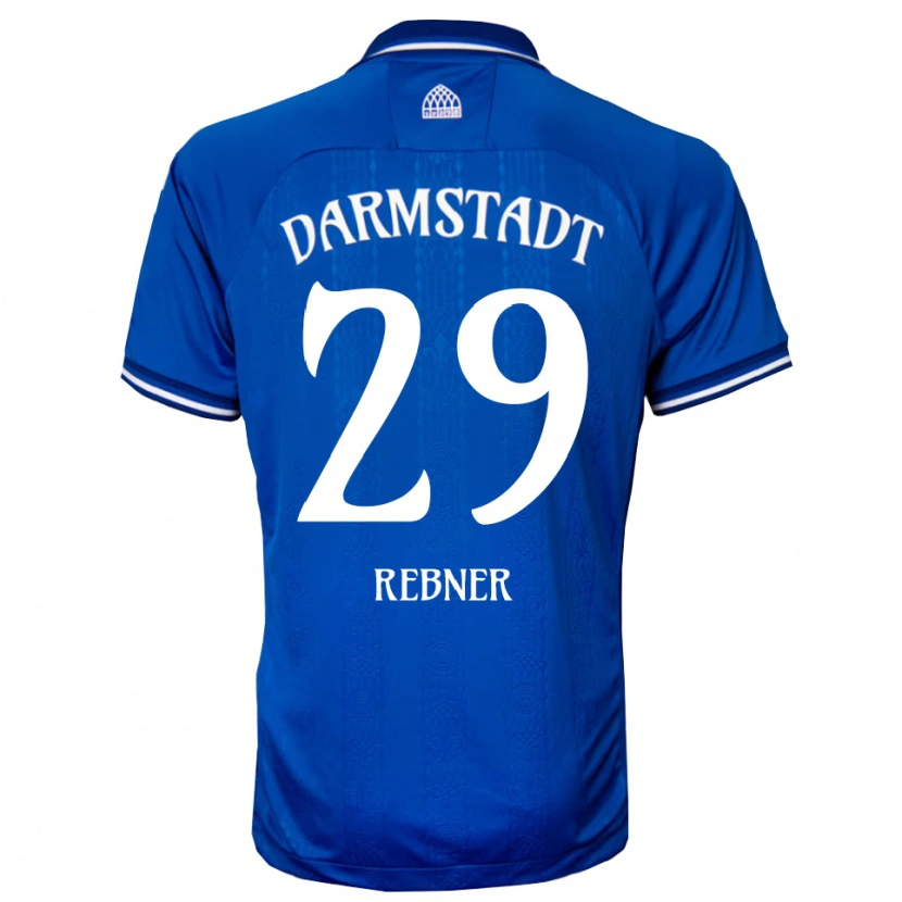 Danxen Herren Kian Rebner #29 Blau Weiß Heimtrikot Trikot 2025/26 T-Shirt Österreich