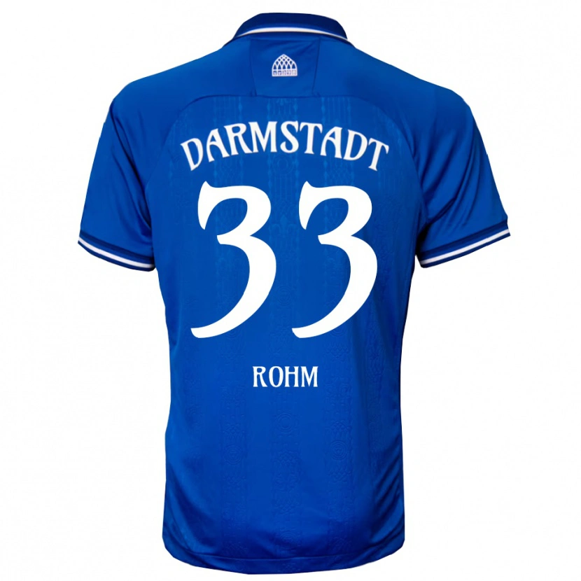 Danxen Herren Mareg Rohm #33 Blau Weiß Heimtrikot Trikot 2025/26 T-Shirt Österreich
