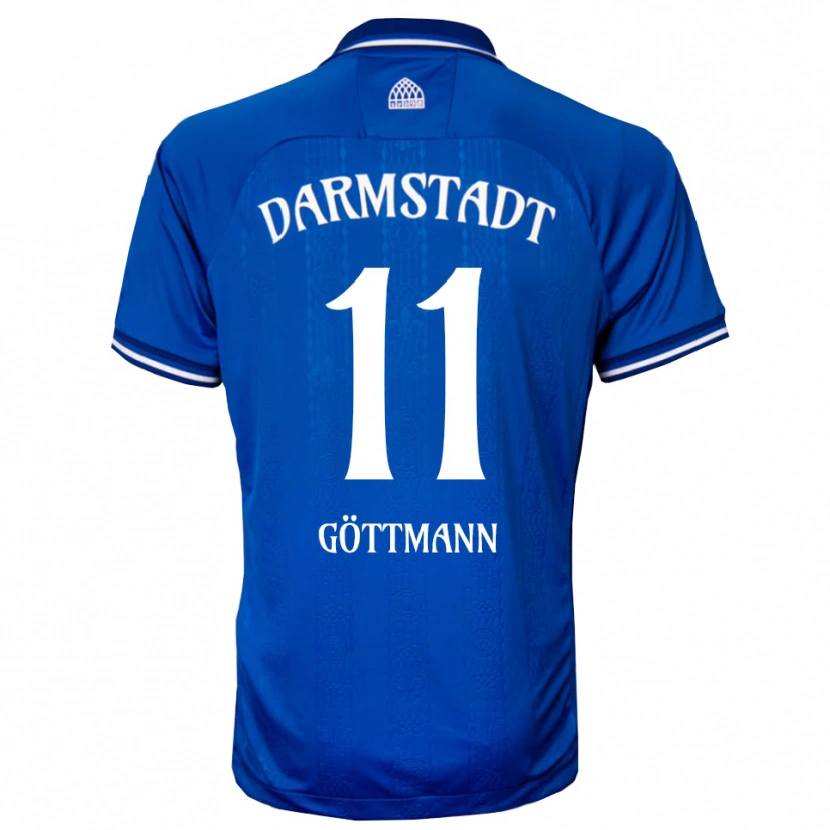 Danxen Herren Levin Göttmann #11 Blau Weiß Heimtrikot Trikot 2025/26 T-Shirt Österreich