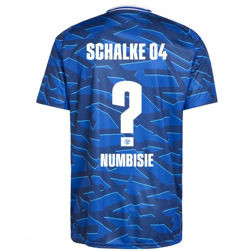Danxen Herren Bruno Numbisie #0 Königsblau Weiß Heimtrikot Trikot 2025/26 T-Shirt Österreich