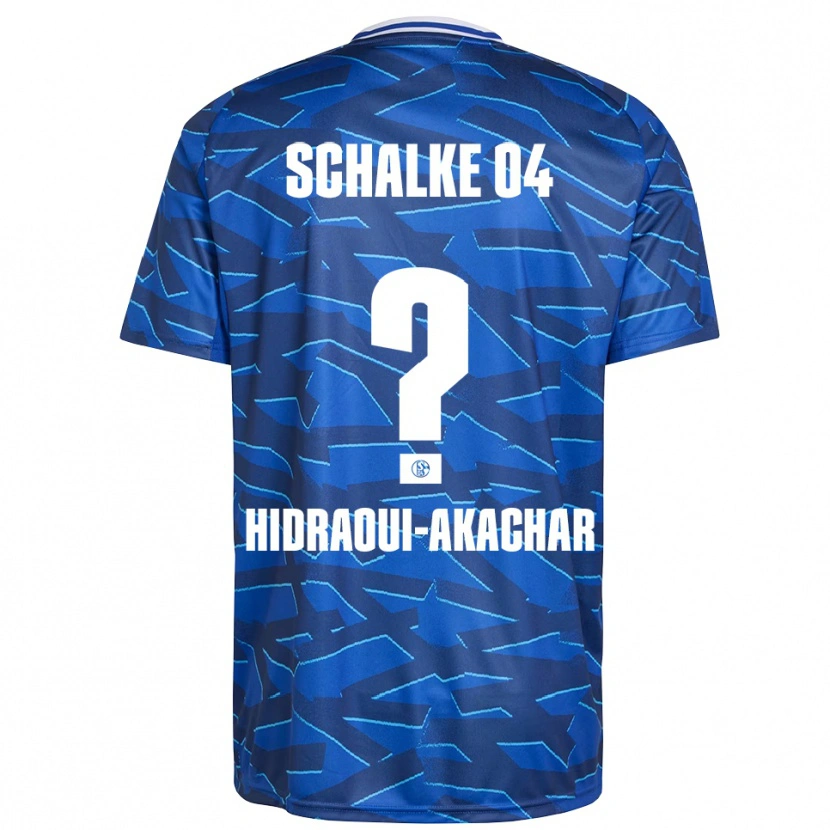 Danxen Herren Yassin Hidraoui-Akachar #0 Königsblau Weiß Heimtrikot Trikot 2025/26 T-Shirt Österreich