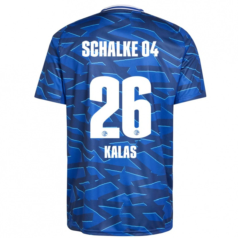 Danxen Herren Tomas Kalas #26 Königsblau Weiß Heimtrikot Trikot 2025/26 T-Shirt Österreich