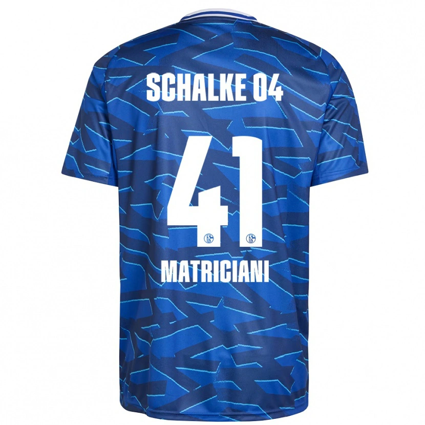 Danxen Herren Henning Matriciani #41 Königsblau Weiß Heimtrikot Trikot 2025/26 T-Shirt Österreich