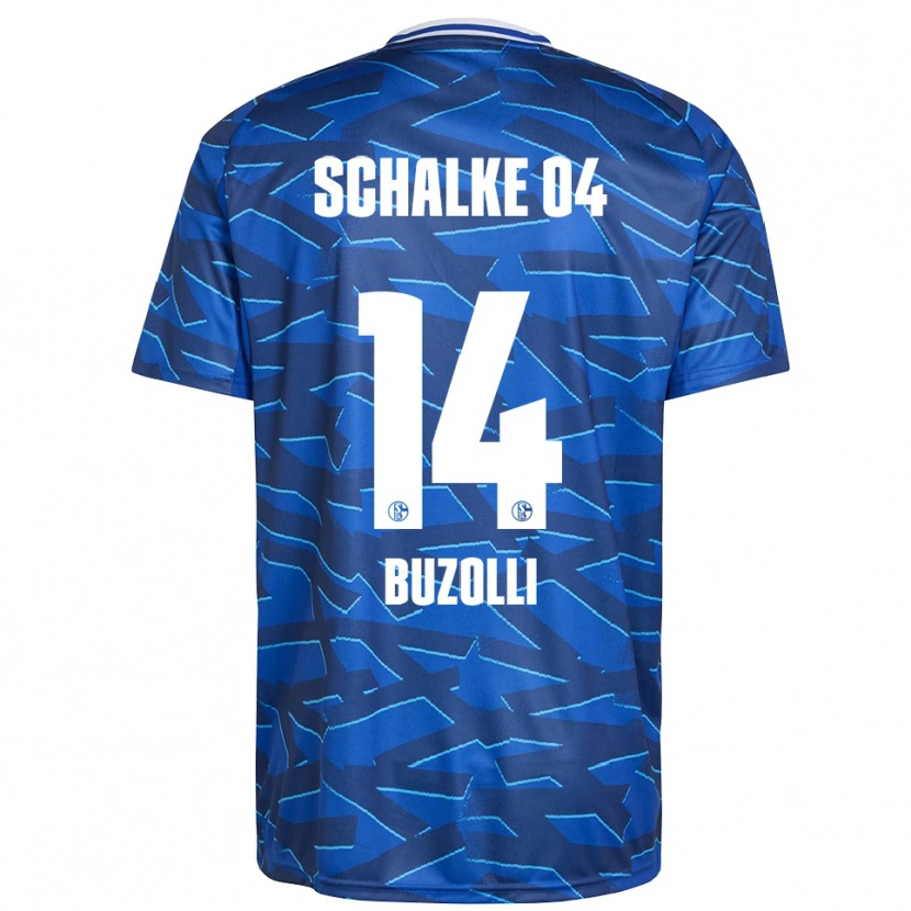 Danxen Herren Andri Buzolli #14 Königsblau Weiß Heimtrikot Trikot 2025/26 T-Shirt Österreich
