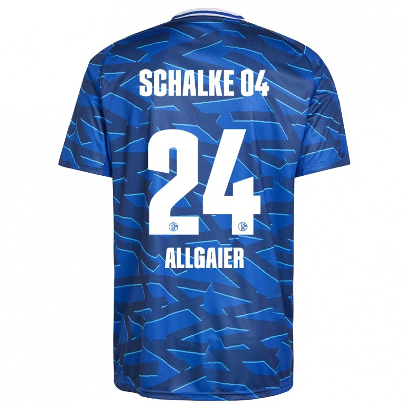 Danxen Herren Felix Allgaier #24 Königsblau Weiß Heimtrikot Trikot 2025/26 T-Shirt Österreich