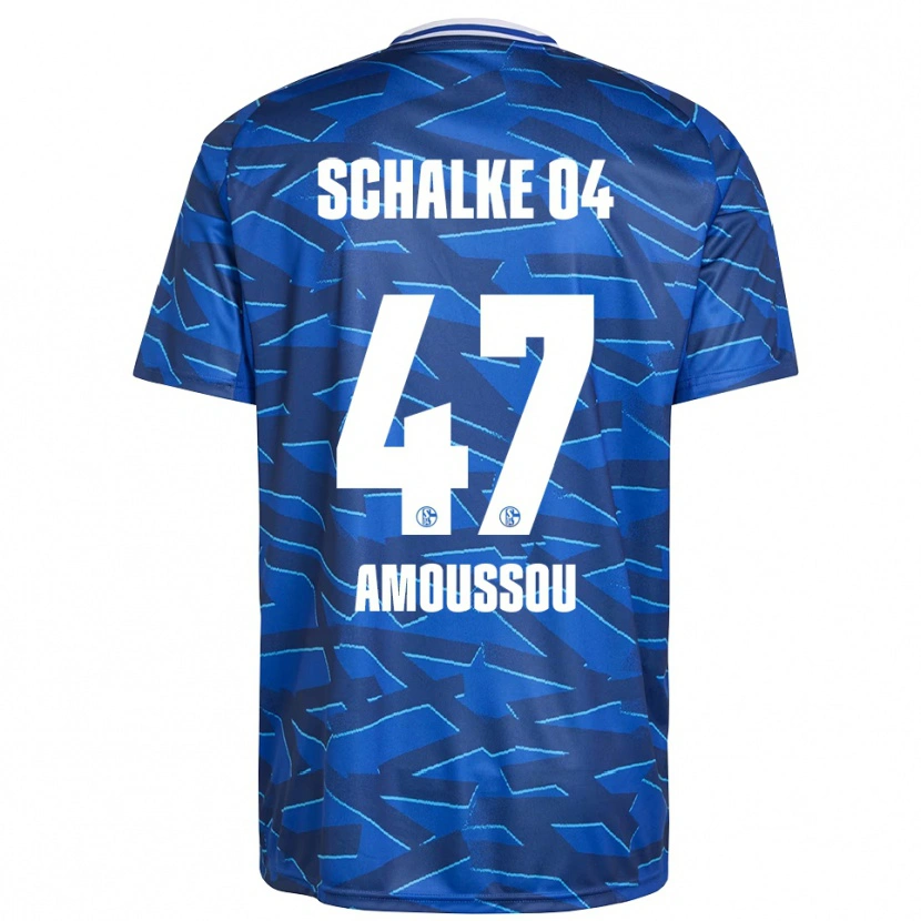 Danxen Herren Zaid Tchibara #47 Königsblau Weiß Heimtrikot Trikot 2025/26 T-Shirt Österreich