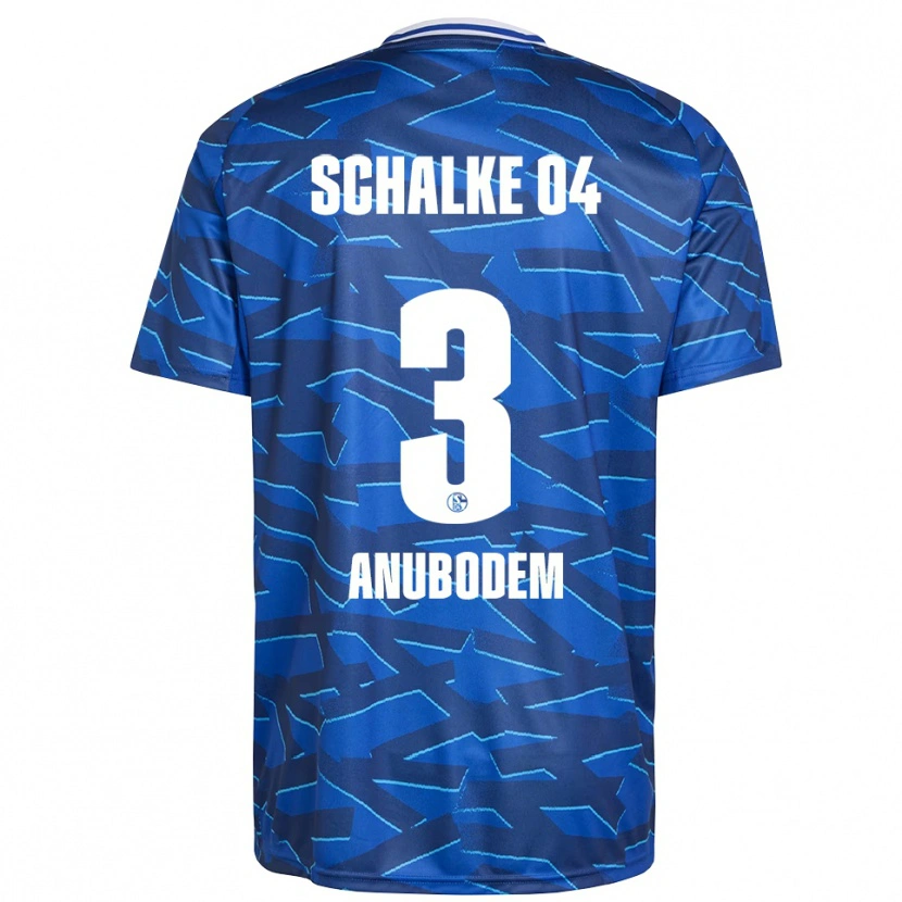 Danxen Herren Ngufor Anubodem #3 Königsblau Weiß Heimtrikot Trikot 2025/26 T-Shirt Österreich