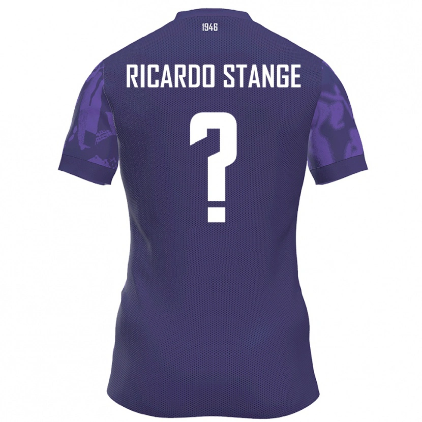 Danxen Herren Andres Ricardo Stange #0 Lila Weiß Heimtrikot Trikot 2025/26 T-Shirt Österreich