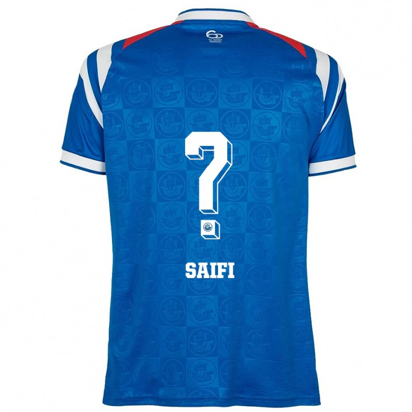 Danxen Herren Sahand Saifi #0 Blau Weiß Rot Heimtrikot Trikot 2025/26 T-Shirt Österreich