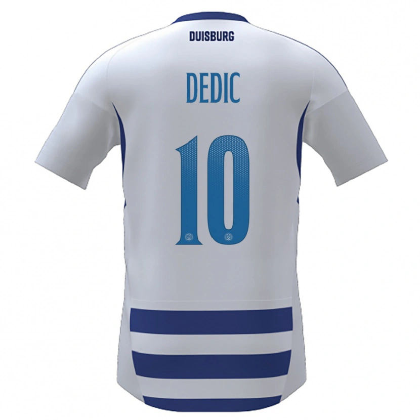 Danxen Herren Sejla Dedic #10 Weiß Blau Heimtrikot Trikot 2025/26 T-Shirt Österreich