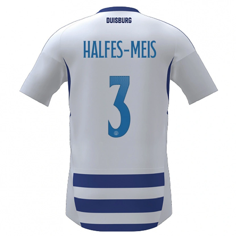 Danxen Herren Louis Halfes-Meis #3 Weiß Blau Heimtrikot Trikot 2025/26 T-Shirt Österreich