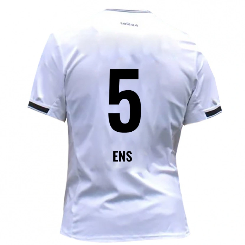 Danxen Herren Martin Ens #5 Weiß Rot Heimtrikot Trikot 2025/26 T-Shirt Österreich
