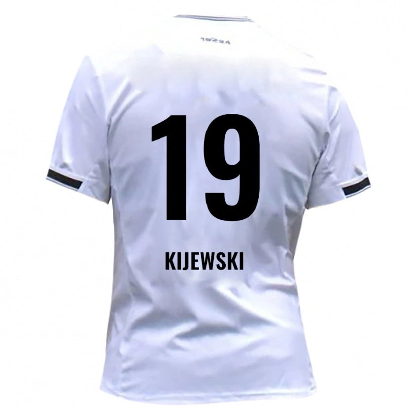 Danxen Herren Niko Kijewski #19 Weiß Rot Heimtrikot Trikot 2025/26 T-Shirt Österreich