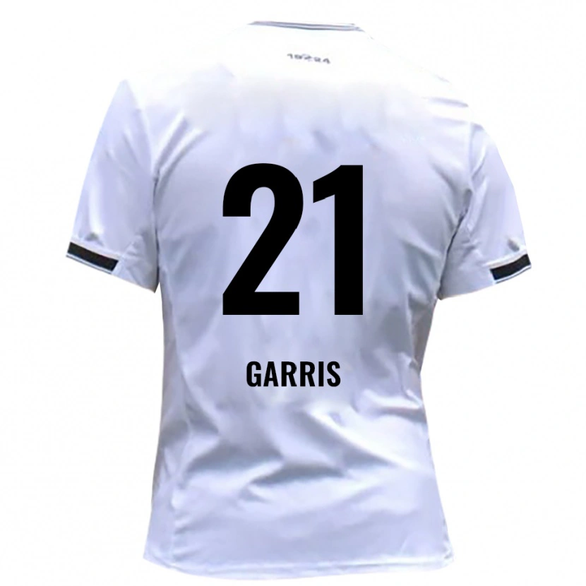 Danxen Herren Jaden-Romero Garris #21 Weiß Rot Heimtrikot Trikot 2025/26 T-Shirt Österreich