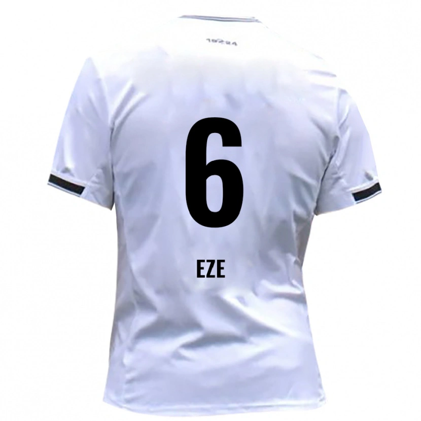 Danxen Herren Joshua Eze #6 Weiß Rot Heimtrikot Trikot 2025/26 T-Shirt Österreich