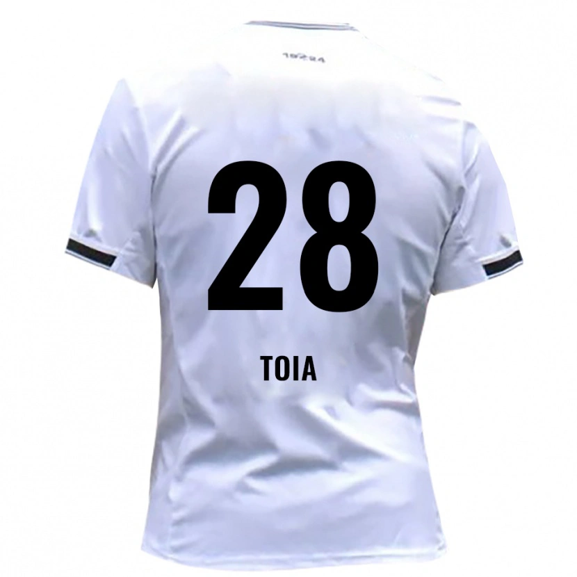 Danxen Herren Alessandro Toia #28 Weiß Rot Heimtrikot Trikot 2025/26 T-Shirt Österreich