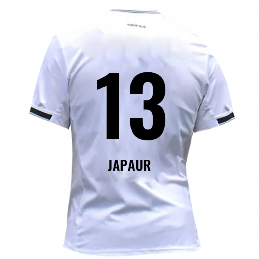 Danxen Herren Alem Japaur #13 Weiß Rot Heimtrikot Trikot 2025/26 T-Shirt Österreich
